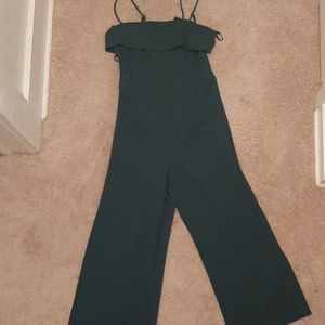 Dark green jumpsuit